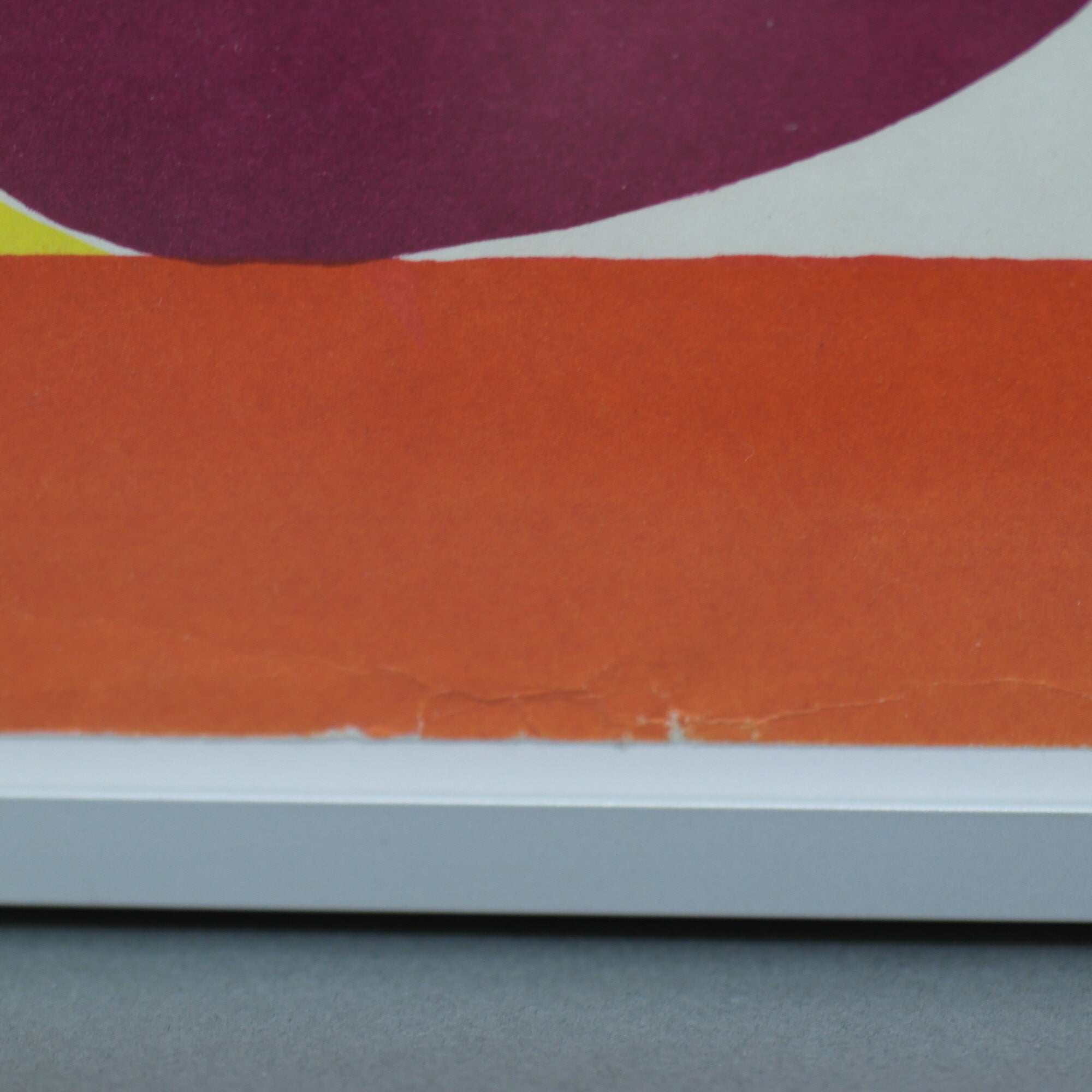 Original 1968 motivation poster Solidarity Peace Friendship by Ostrovsky