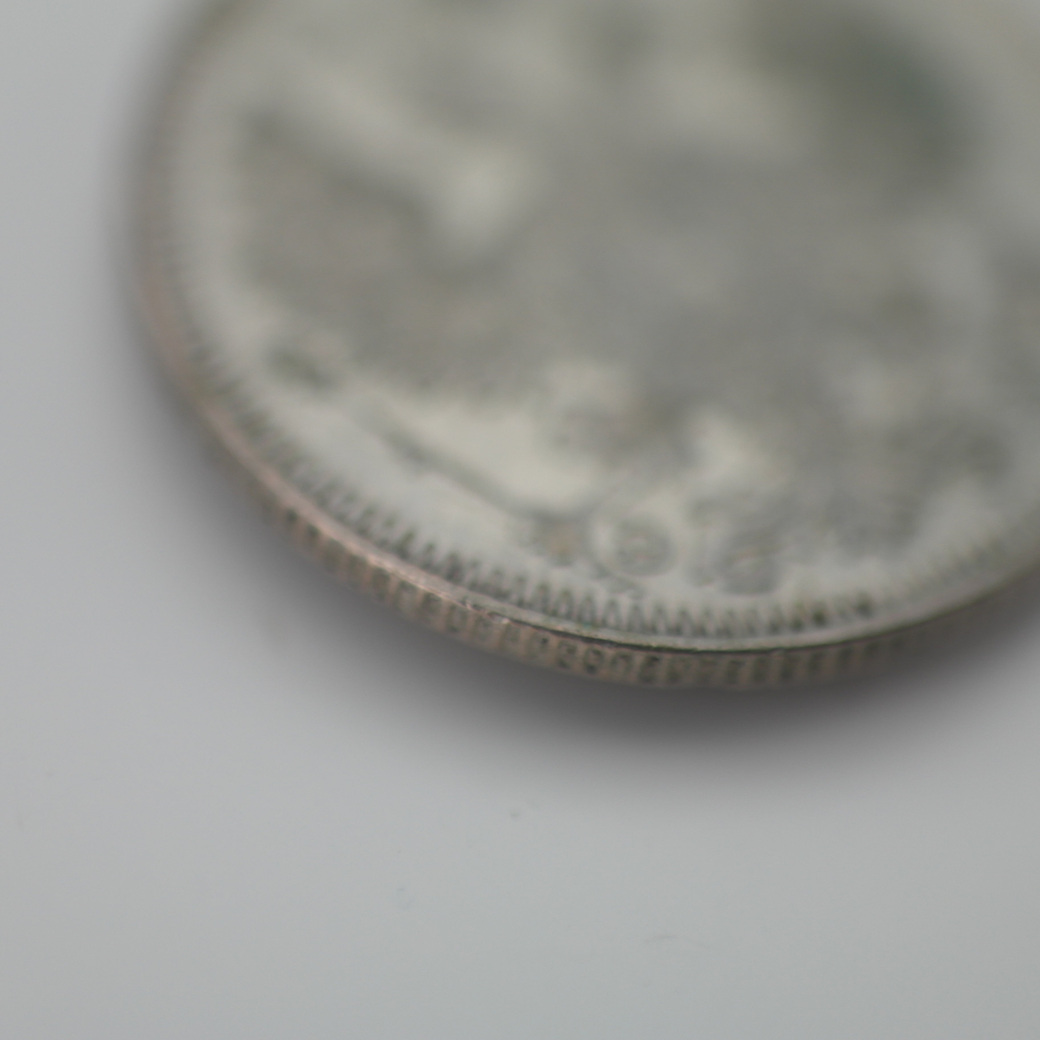 Antigua moneda de plata maciza de 1909 20 kopeks Emperador Nicolás II del Imperio Ruso