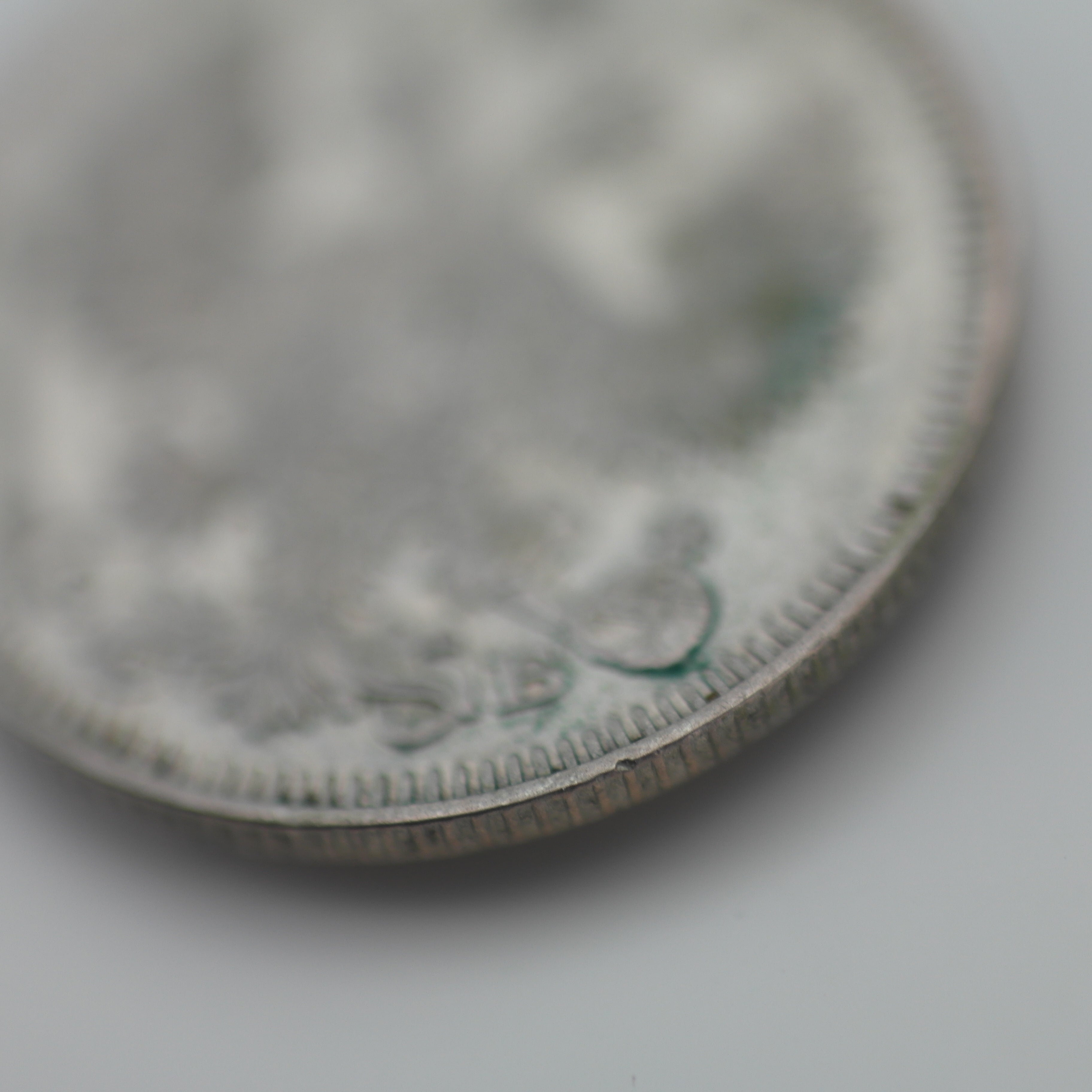 Antigua moneda de plata maciza de 1909 20 kopeks Emperador Nicolás II del Imperio Ruso