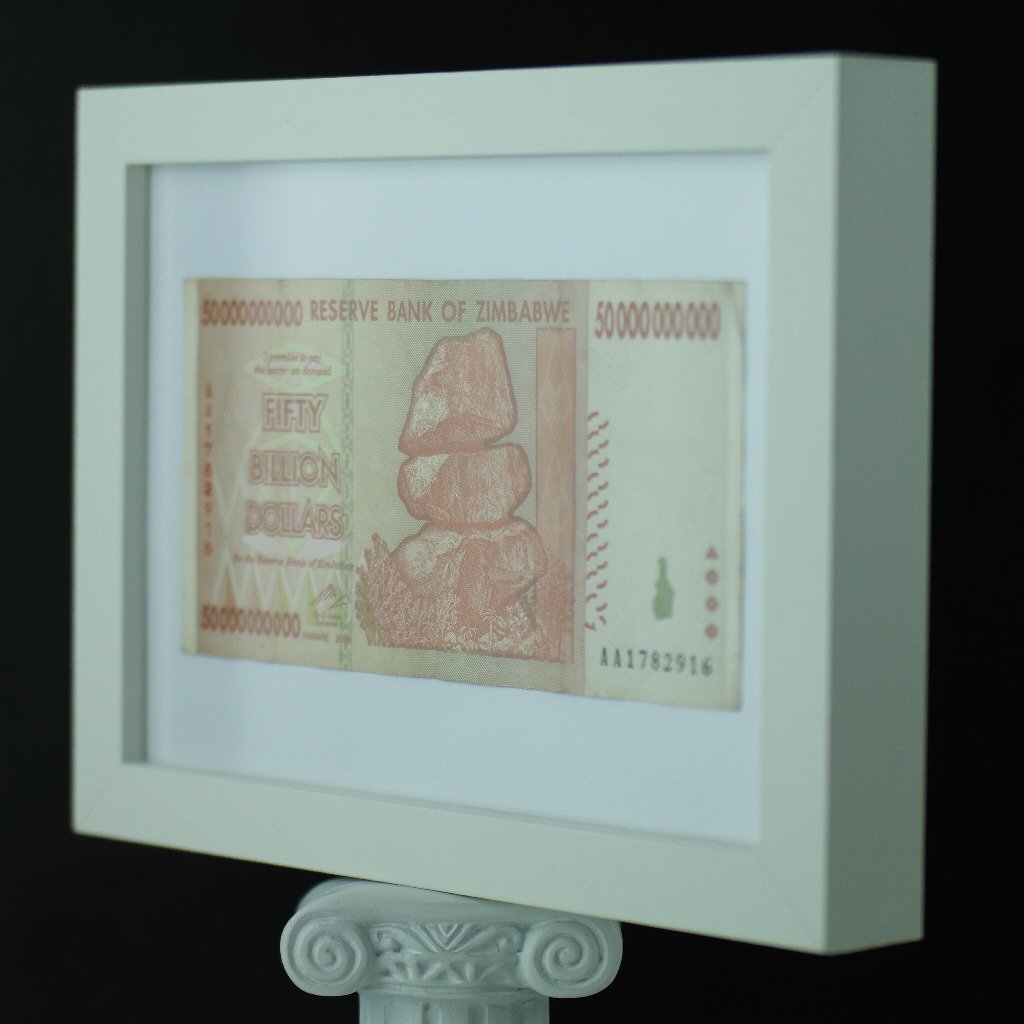 Original vintage note framed great gift idea wall interior decor