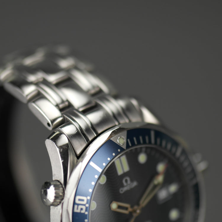 Omega Seamaster 41mm James Bond Blue Dial Steel Watch 2541.80.00