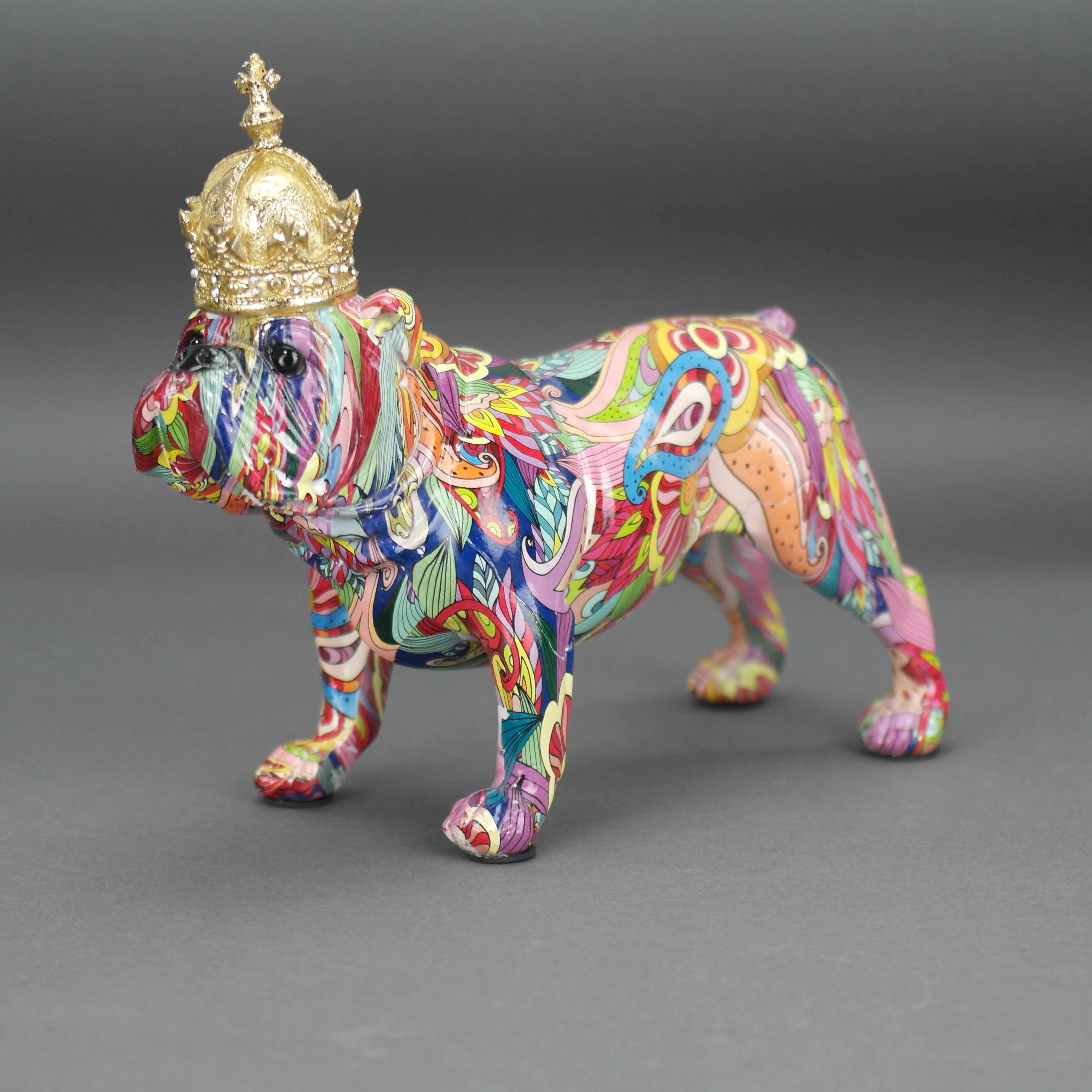 Perro Graffiti Coronado Bulldog Británico