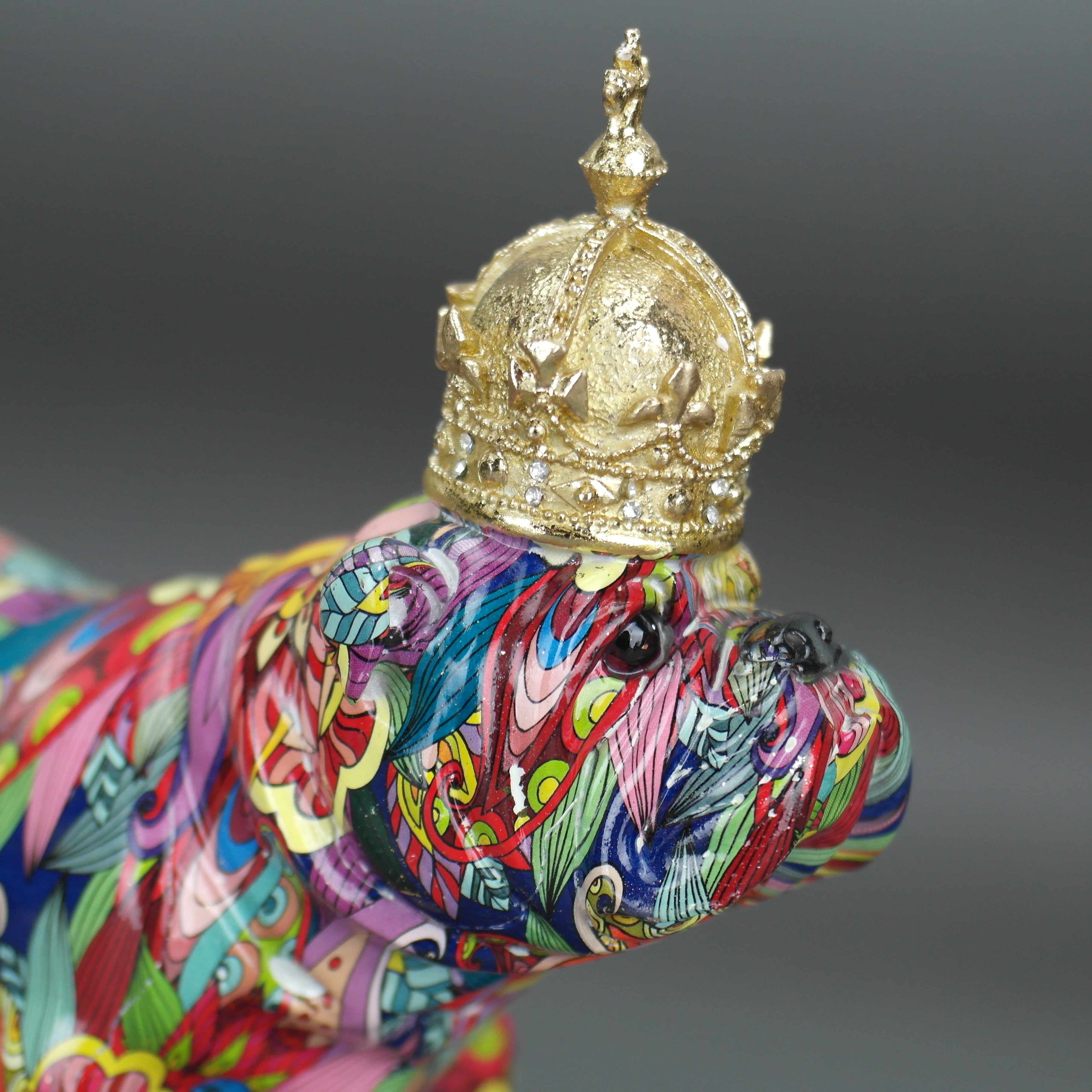 Perro Graffiti Coronado Bulldog Británico