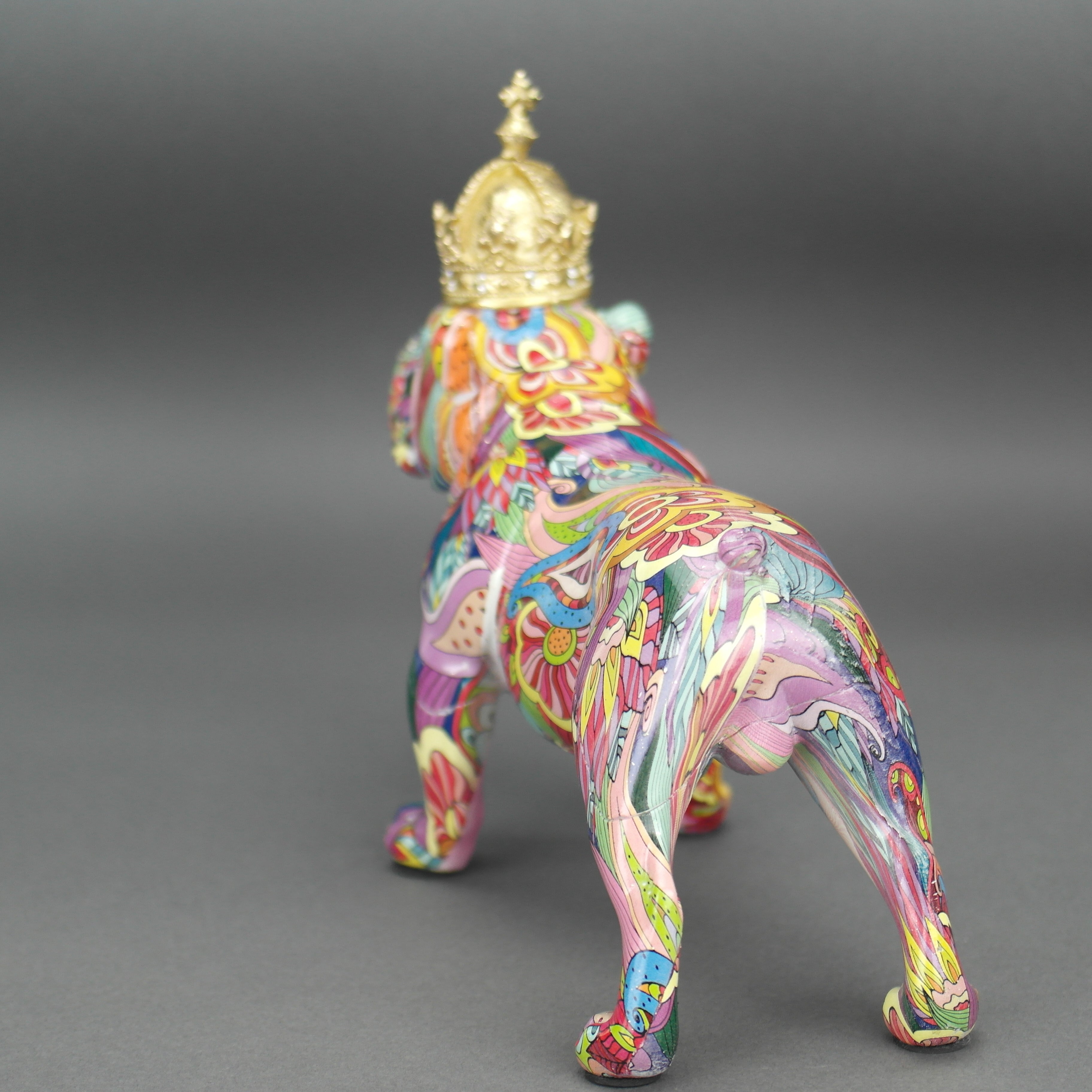 Perro Graffiti Coronado Bulldog Británico