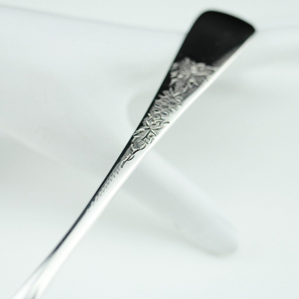 Cuchara de bayas antigua de plata de ley de 1795 Londres Samuel Holmes