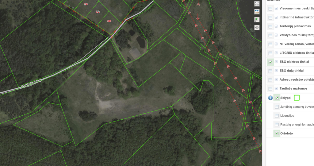 Terreno en venta en 324 acres en la zona de desarrollo de la ciudad Elektrenai, Lituania 