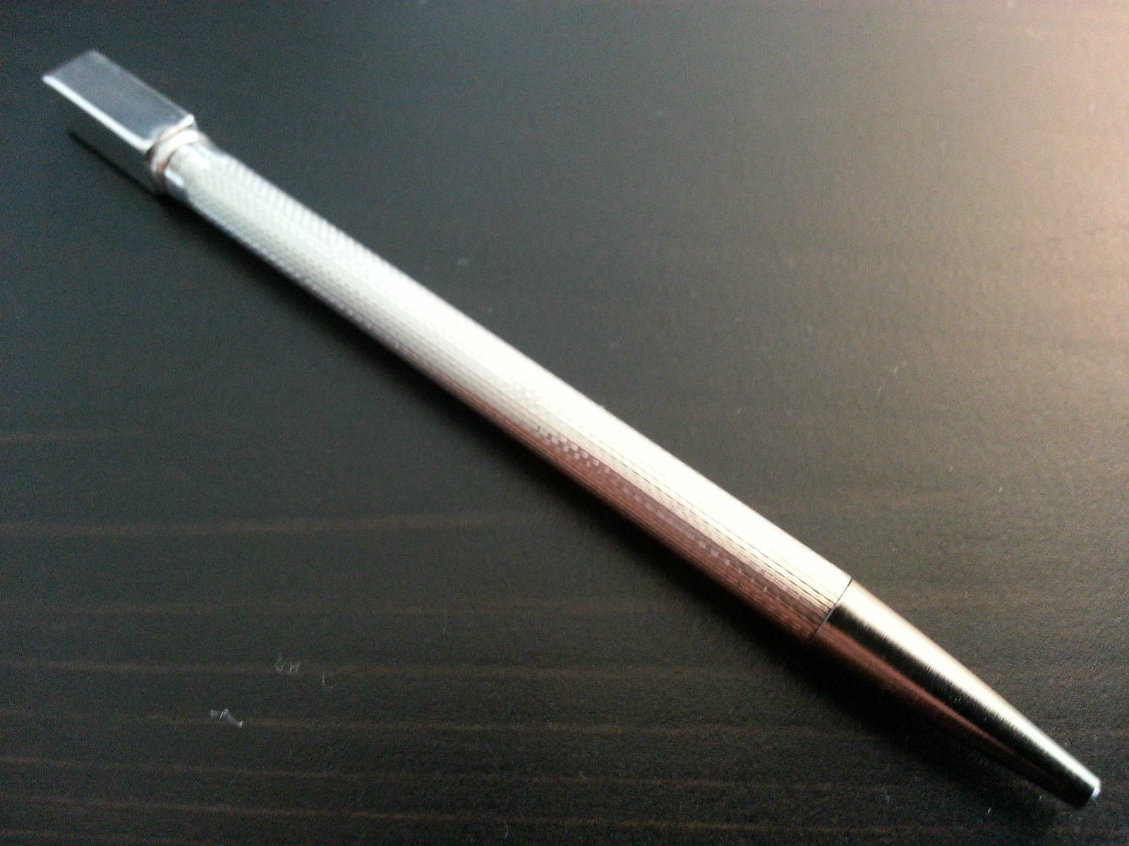 Vintage Sterling silver propelling pencil Spades USA America