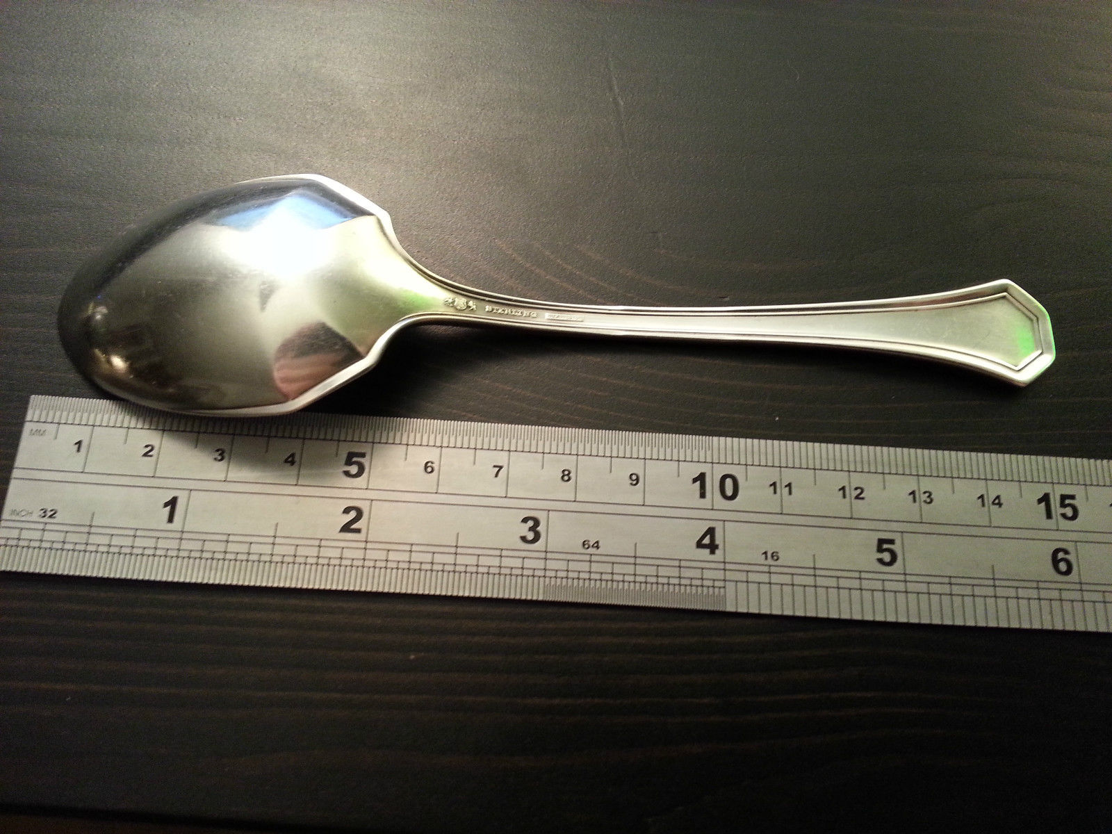 Antique 19thC sterling silver spoon Reed and Barton Taunton MA