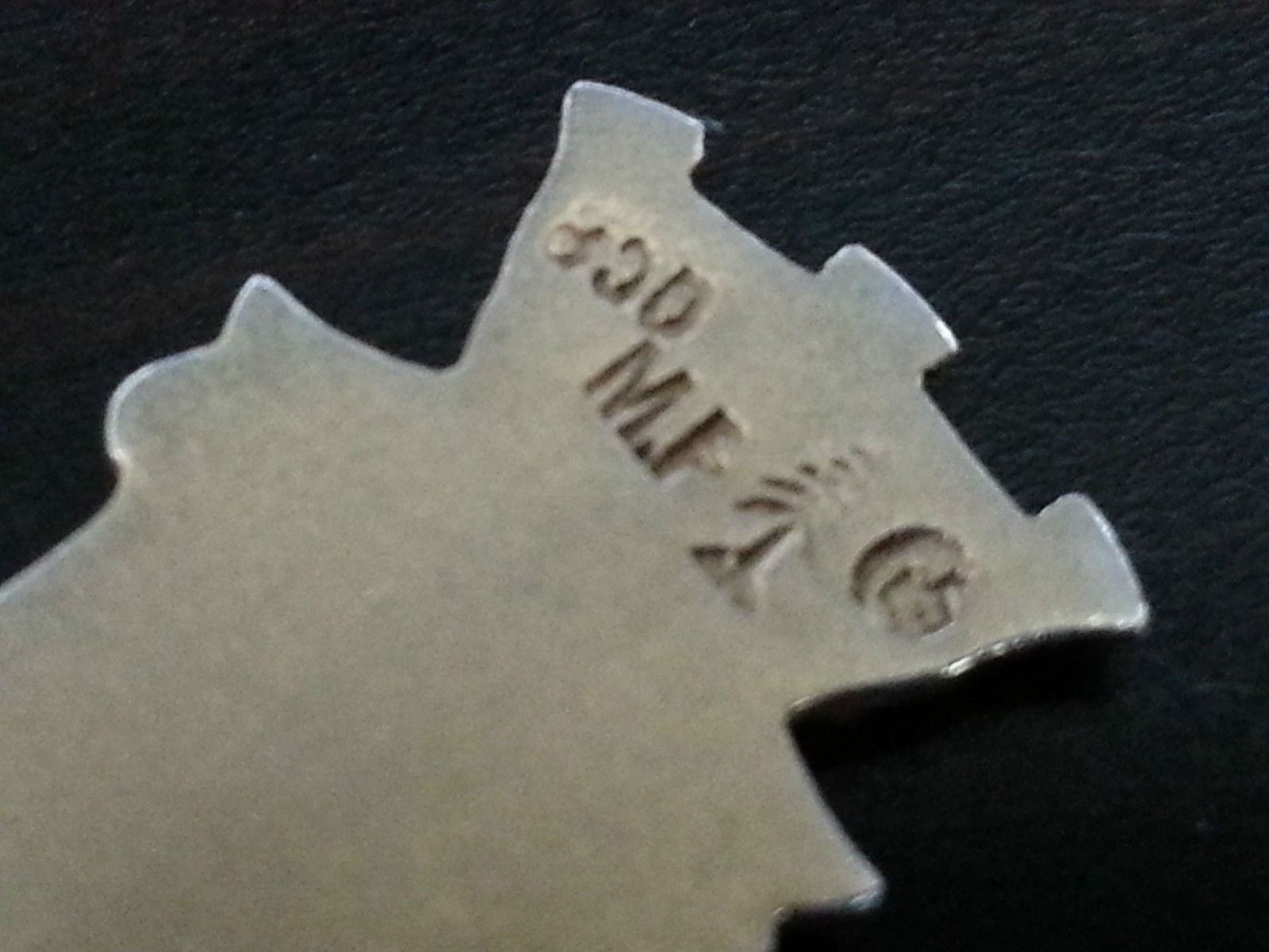 Antique enamel gold plated sterling silver spoon Brussels Belgium 800