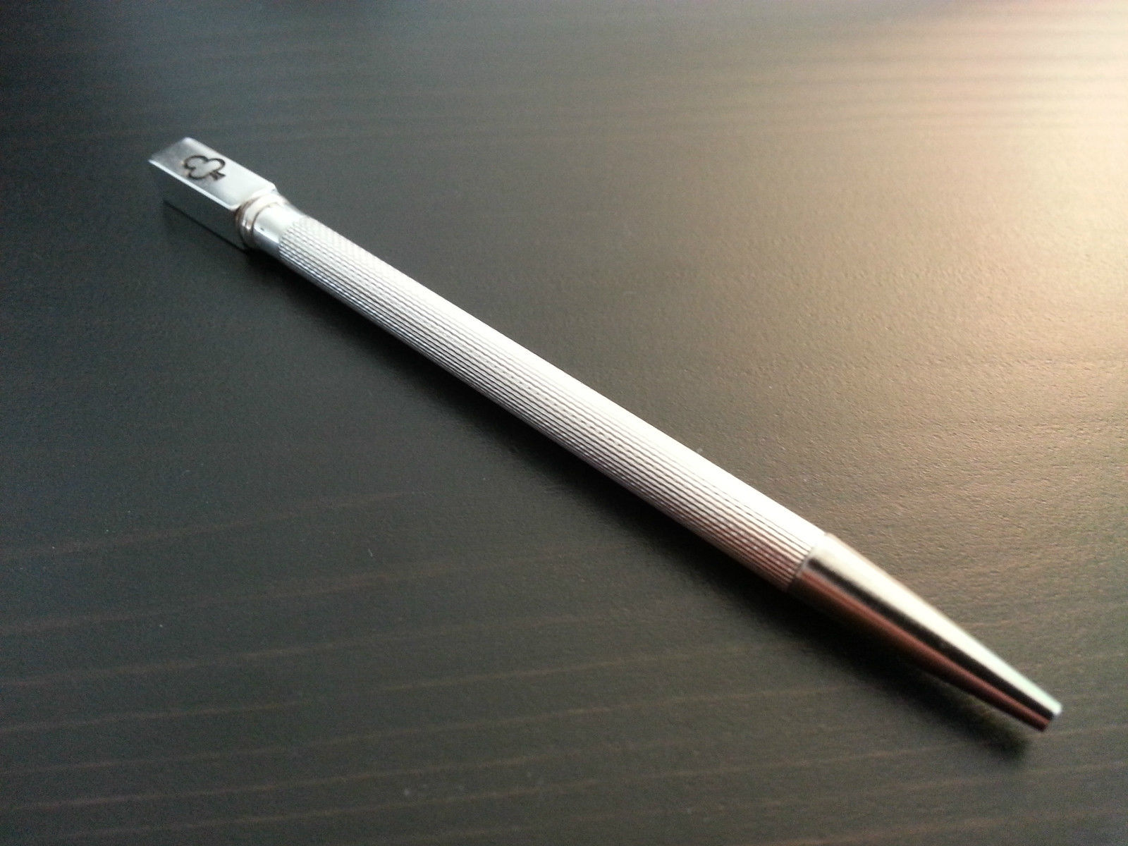 Lápiz propulsor de plata maciza vintage Clubs Sterling USA America gran regalo