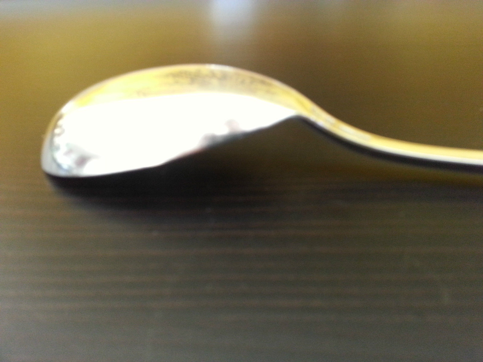 Cuchara de café con leche de plata de ley antigua CONCORD SILVERSMITHS