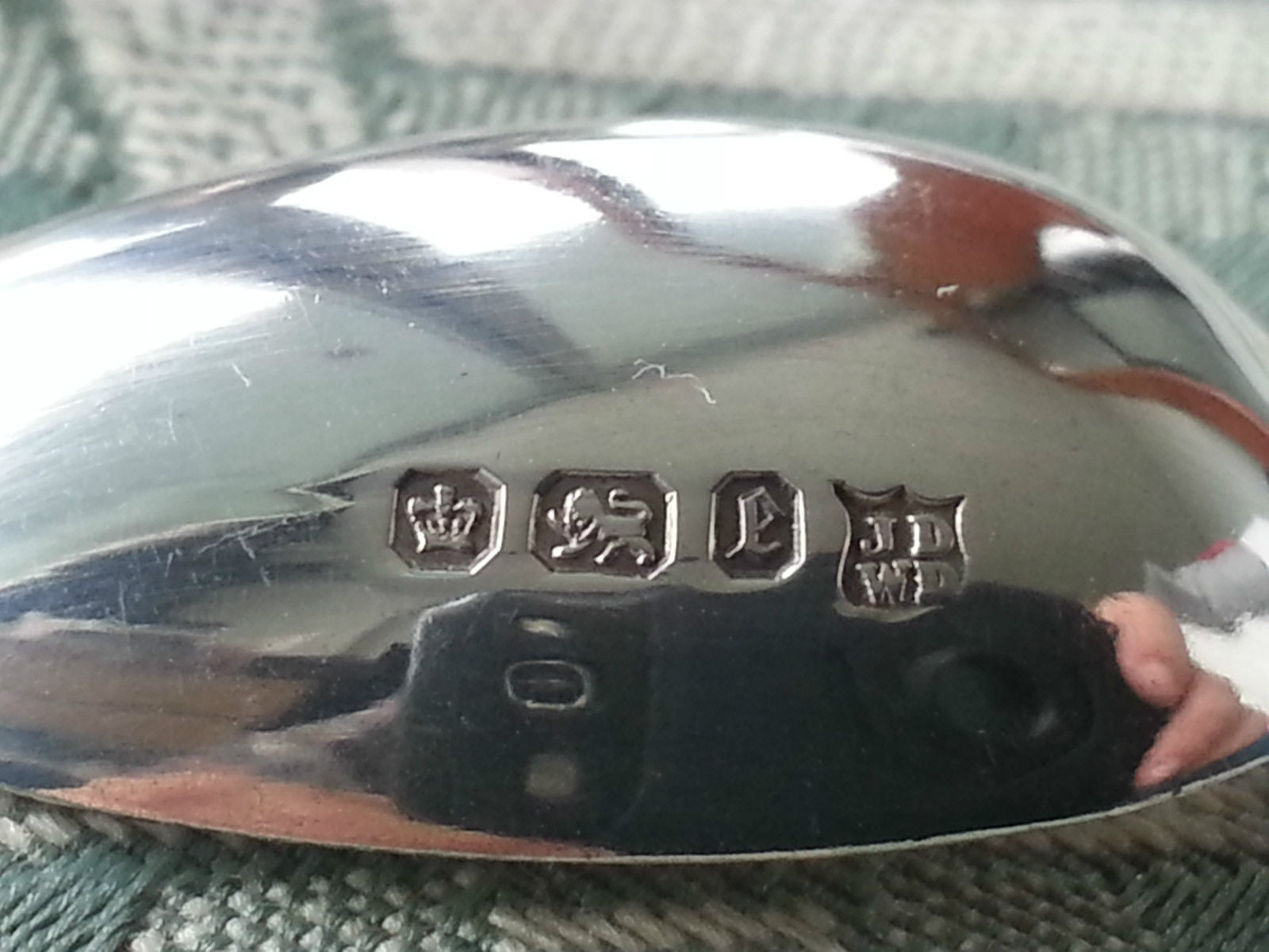 Antique 1897 sterling silver set of spoons and tongs James Deakin and Sons British Empire