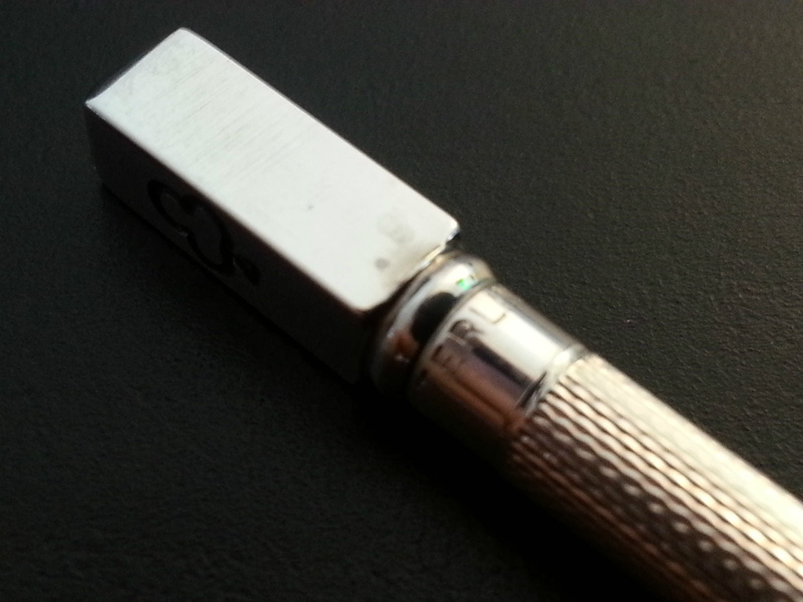 Vintage solid silver propelling pencil Clubs Sterling USA America great gift