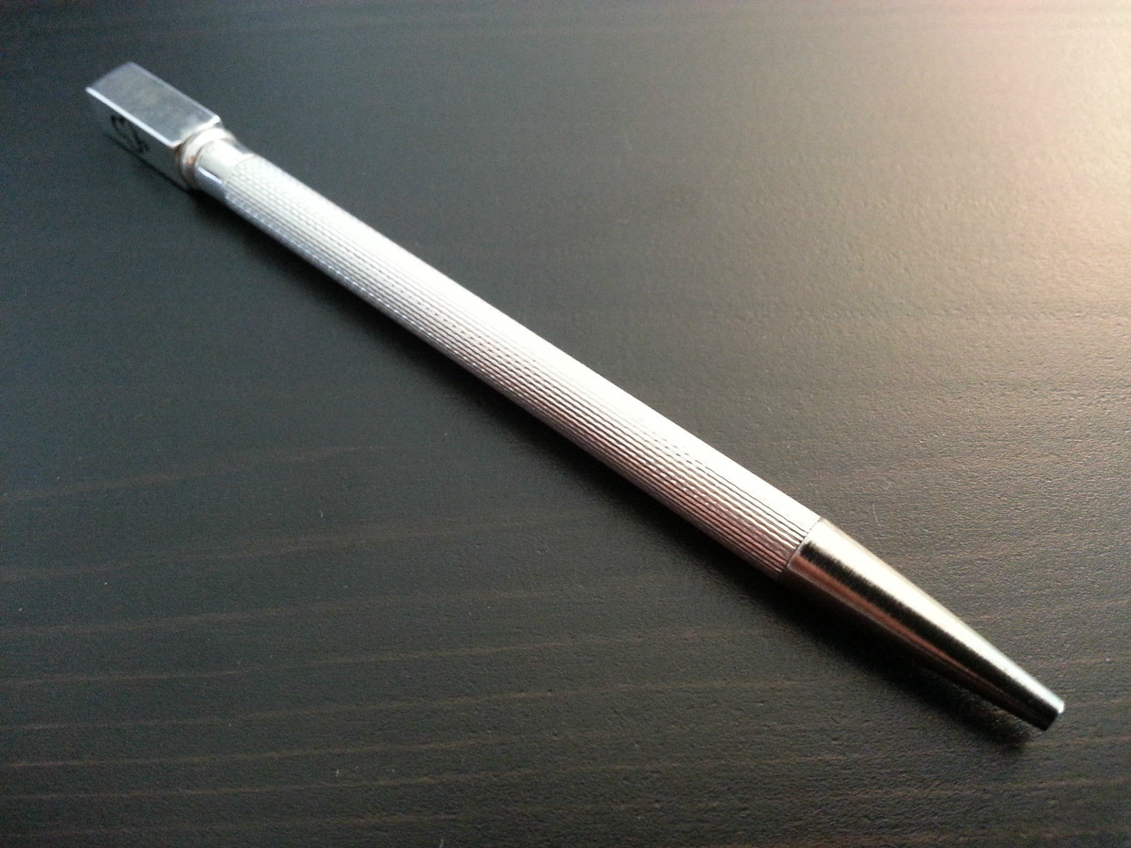 Vintage solid silver propelling pencil Clubs Sterling USA America great gift