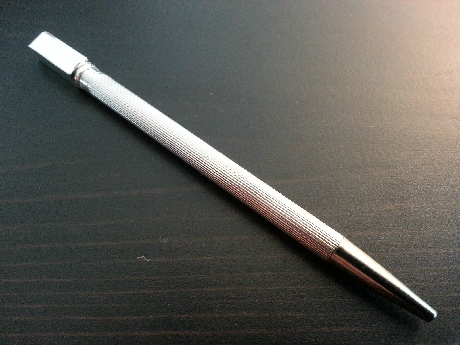 Vintage Sterling silver propelling pencil Spades USA America