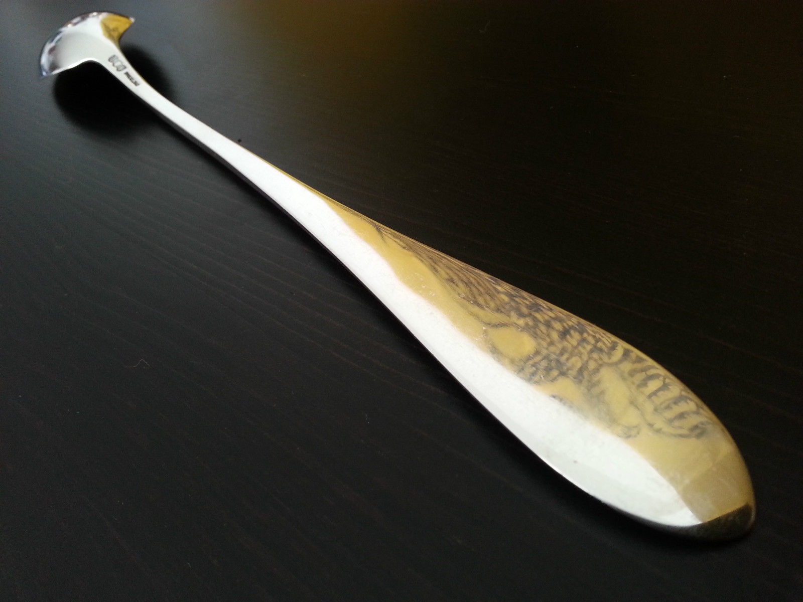 Cuchara de café con leche de plata de ley antigua CONCORD SILVERSMITHS