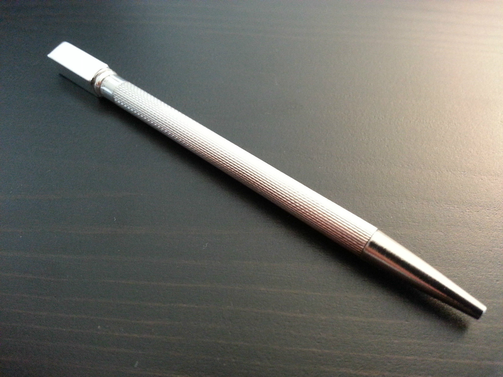 Vintage solid silver propelling pencil Clubs Sterling USA America great gift