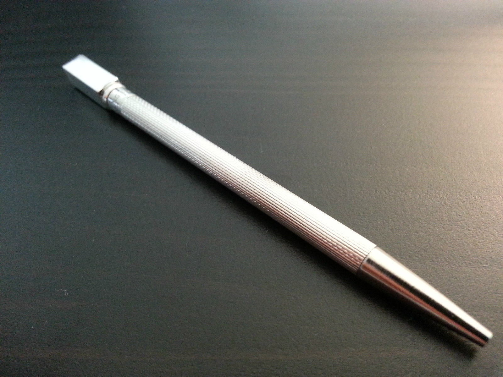 Vintage solid silver propelling pencil Hearts Sterling USA America great gift