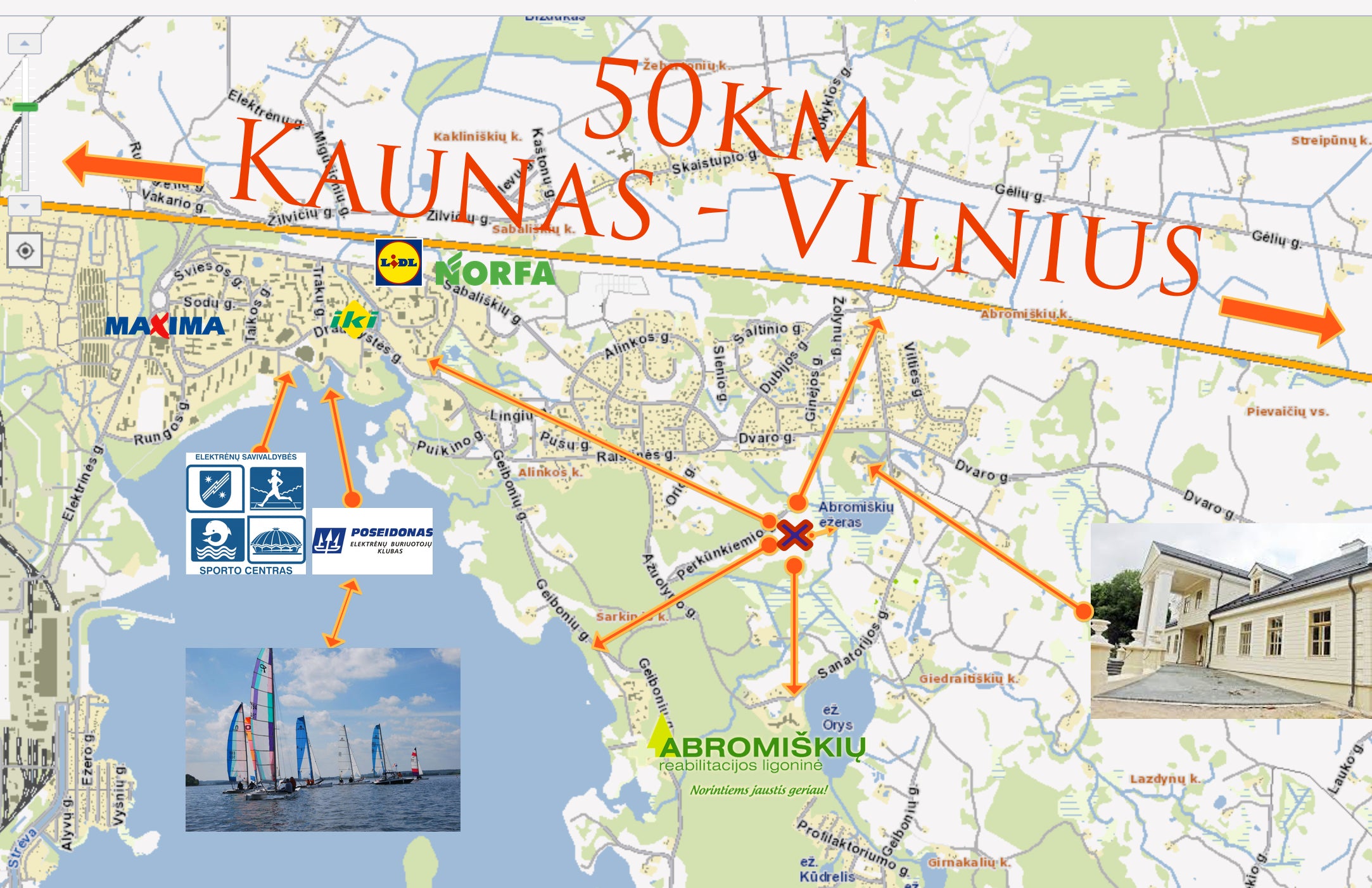 Land for sale in 324 acres in the development zone of the city Elektrenai, Lithuania
