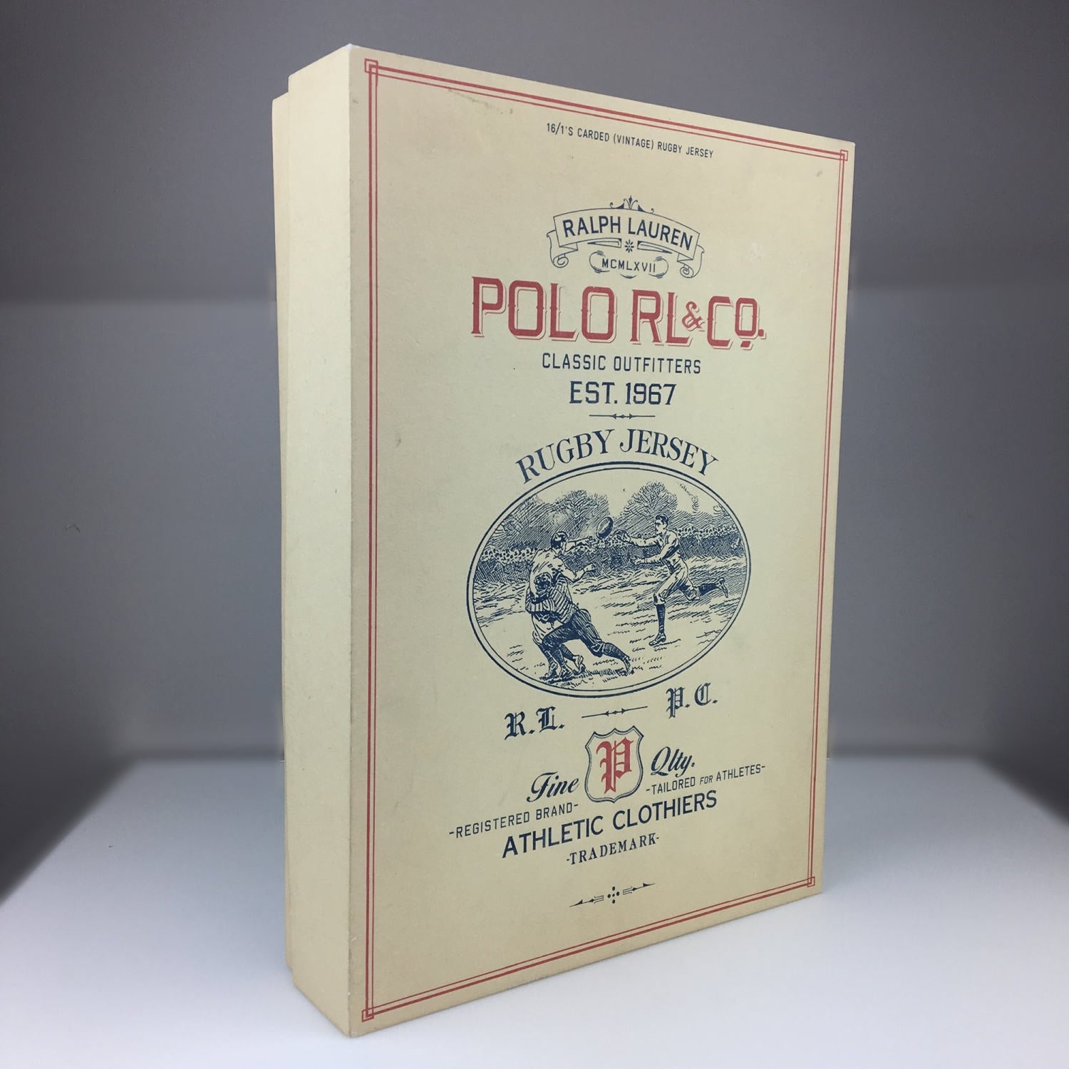 Polo Ralph Lauren manga larga rugby ajuste clásico estilo Vintage Jersey